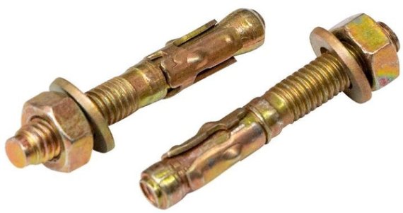 Фотография товара 'Kranz KR-01-3812-001 Анкер клиновой 6х40мм, пакет'