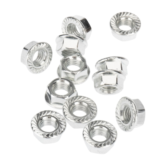 Фотография товара 'Kranz 1303-0006-1Гайка с фланцем DIN 6923, M6, упаковка поставщика'