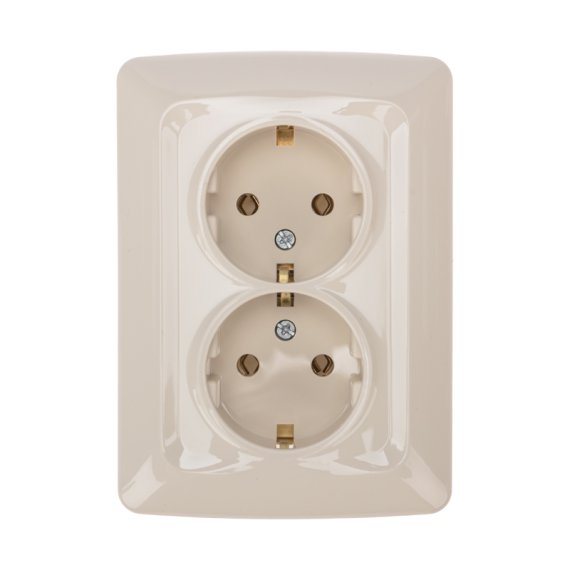 Фотография товара 'Kranz KR-78-0248 DEA Розетка 2-ая с/з с/у 16А'