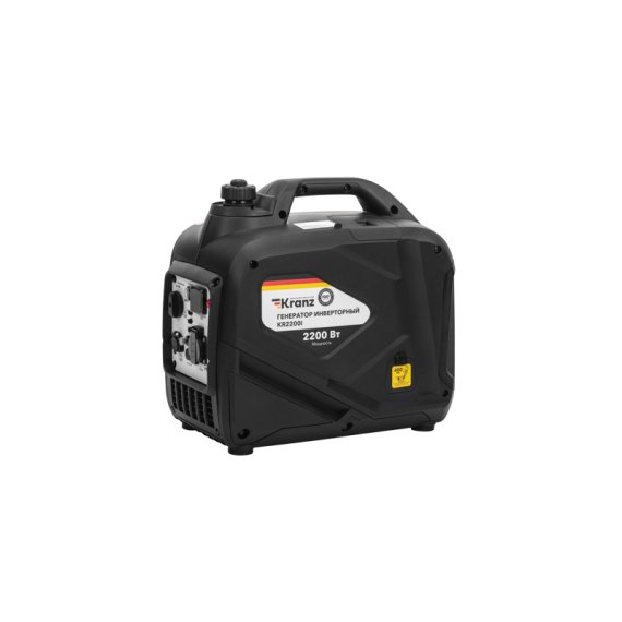 Фотография товара 'Kranz KR-16-1141 Генератор инверторный KR2200I, 2,2кВт, 230В, 4л'