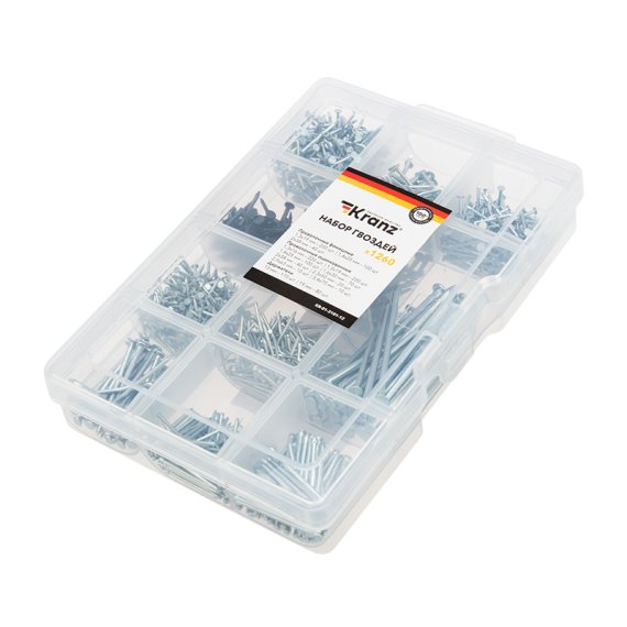 Фотография товара 'Kranz KR-01-3101-12 Набор гвоздей'