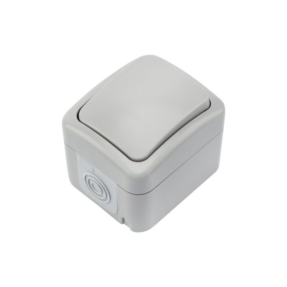 Фотография товара 'Kranz KR-78-0837 Переключатель проходной Mini OG IP54'