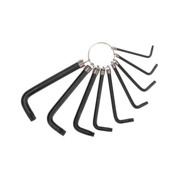 Фотография товара 'Kranz KR-12-5203 Набор ключей имбусовых TORX T10-T50, CrV'