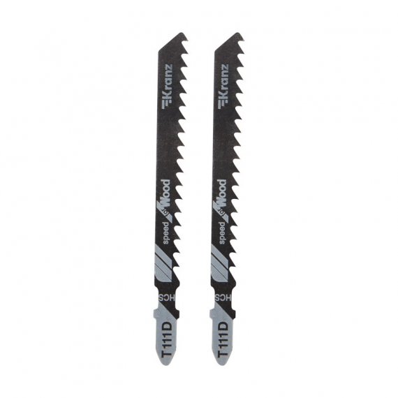 Фотография товара 'Kranz KR-92-0319 Пилка для электролобзика по дереву T111D 100 мм'