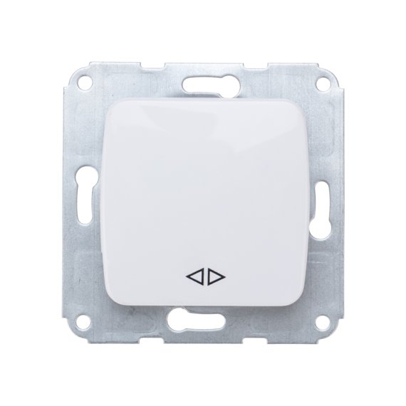 Фотография товара 'Kranz KR-78-0206 DEA Выключатель (переключатель) 1кл прох. (инд) с/у 10А'