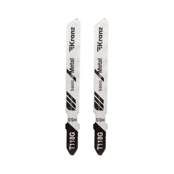 Фотография товара 'Kranz KR-92-0315 Пилка для электролобзика по металлу T118G 76 мм'