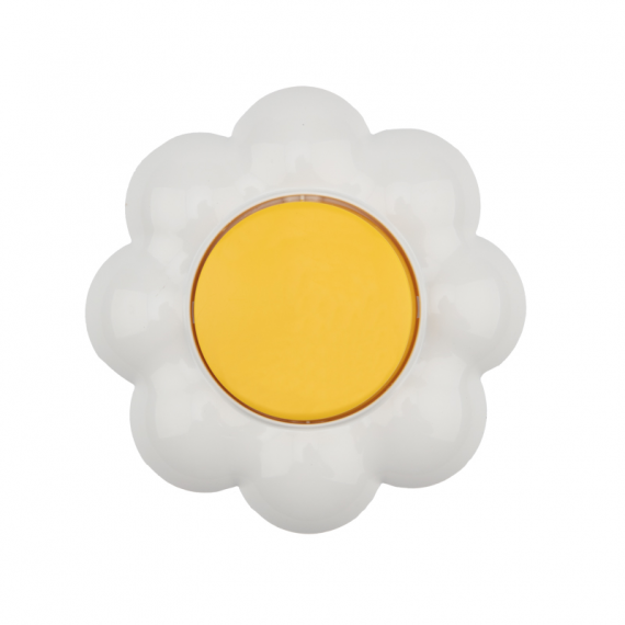 Фотография товара 'Kranz KR-78-0620 Выключатель одноклавишный HAPPY Ромашка'