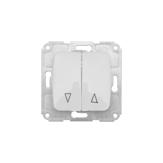 Фотография товара 'Kranz KR-78-0209 DEA Выключатель для жалюзи 2кл с/у 10А'