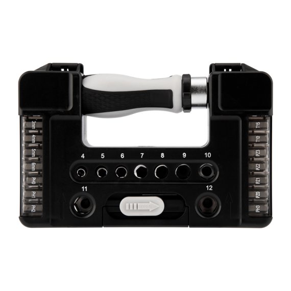 Фотография товара 'Kranz KR-12-4792 Набор отверток 38 предметов в кейсе'