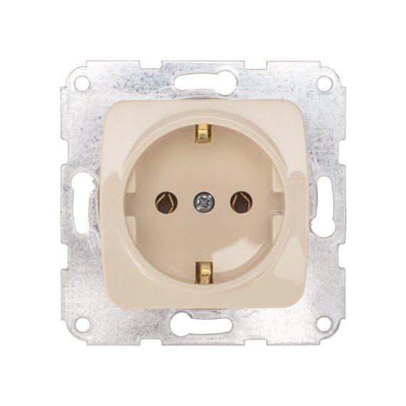 Фотография товара 'Kranz KR-78-0241 DEA Розетка 1-ая с/з с/у 16А'