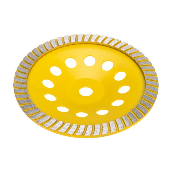 Фотография товара 'Kranz KR-90-0257 Чашка алмазная шлифовальная Turbo, 230х22,2мм'