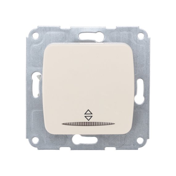 Фотография товара 'Kranz KR-78-0236 DEA Выключатель (переключатель) 1кл прох. (инд) с/у 10А'