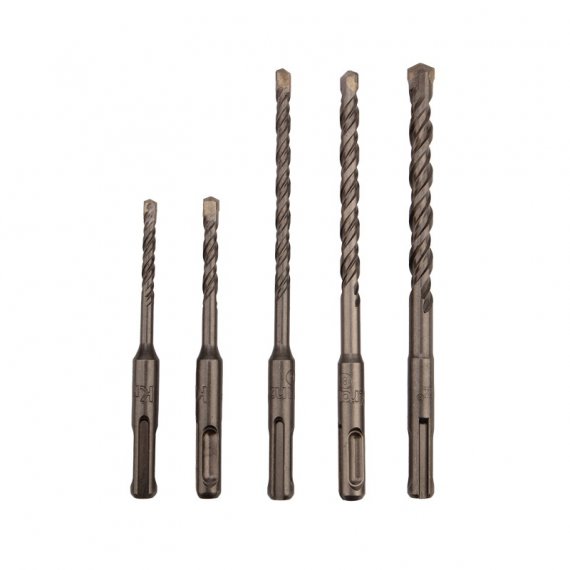 Фотография товара 'Kranz KR-91-0406 Набор буров по бетону 5-6х110х50, 6-8-10х160х100 мм'