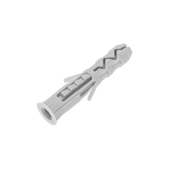 Фотография товара 'Kranz KR-01-3619-005 Дюбель распорный 6х30мм, серый, нейлон, пакет'