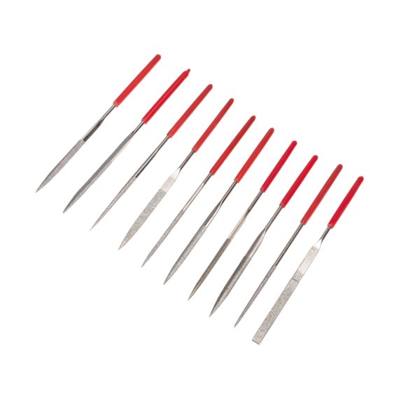 Фотография товара 'Kranz KR-12-4112 Набор надфилей алмазных 140х50х3мм'