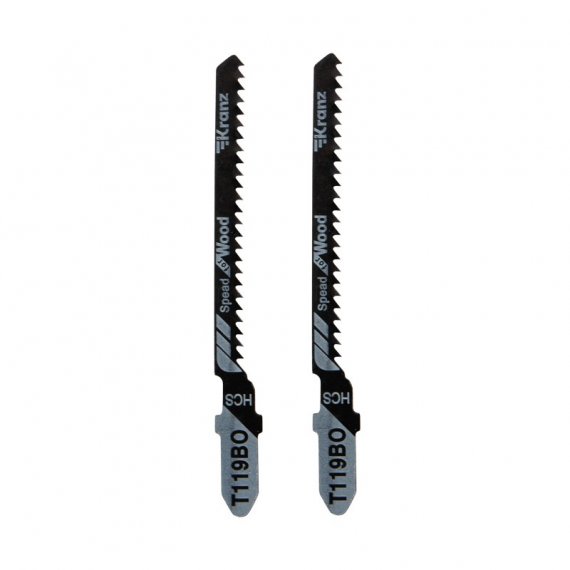 Фотография товара 'Kranz KR-92-0311 Пилка для электролобзика по оргстеклу T119BO 76 мм'