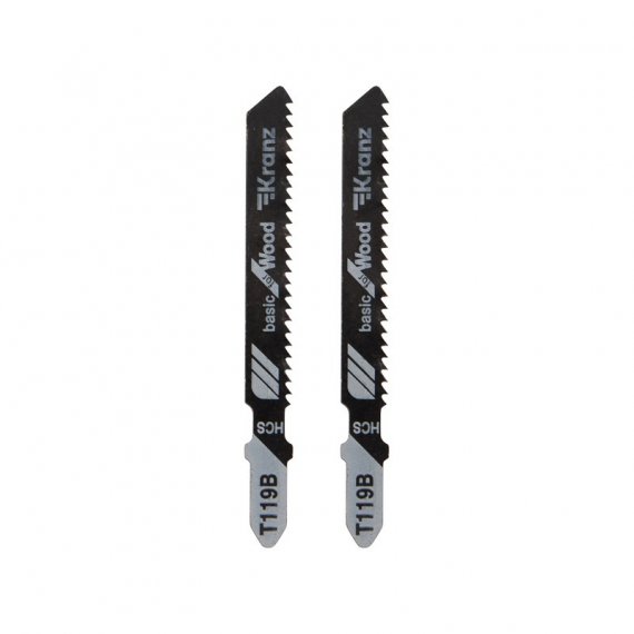 Фотография товара 'Kranz KR-92-0310 Пилка для электролобзика по дереву T119B 76 мм'